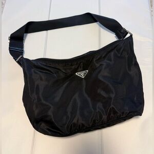 Prada Black Nylon Crossbody Bag